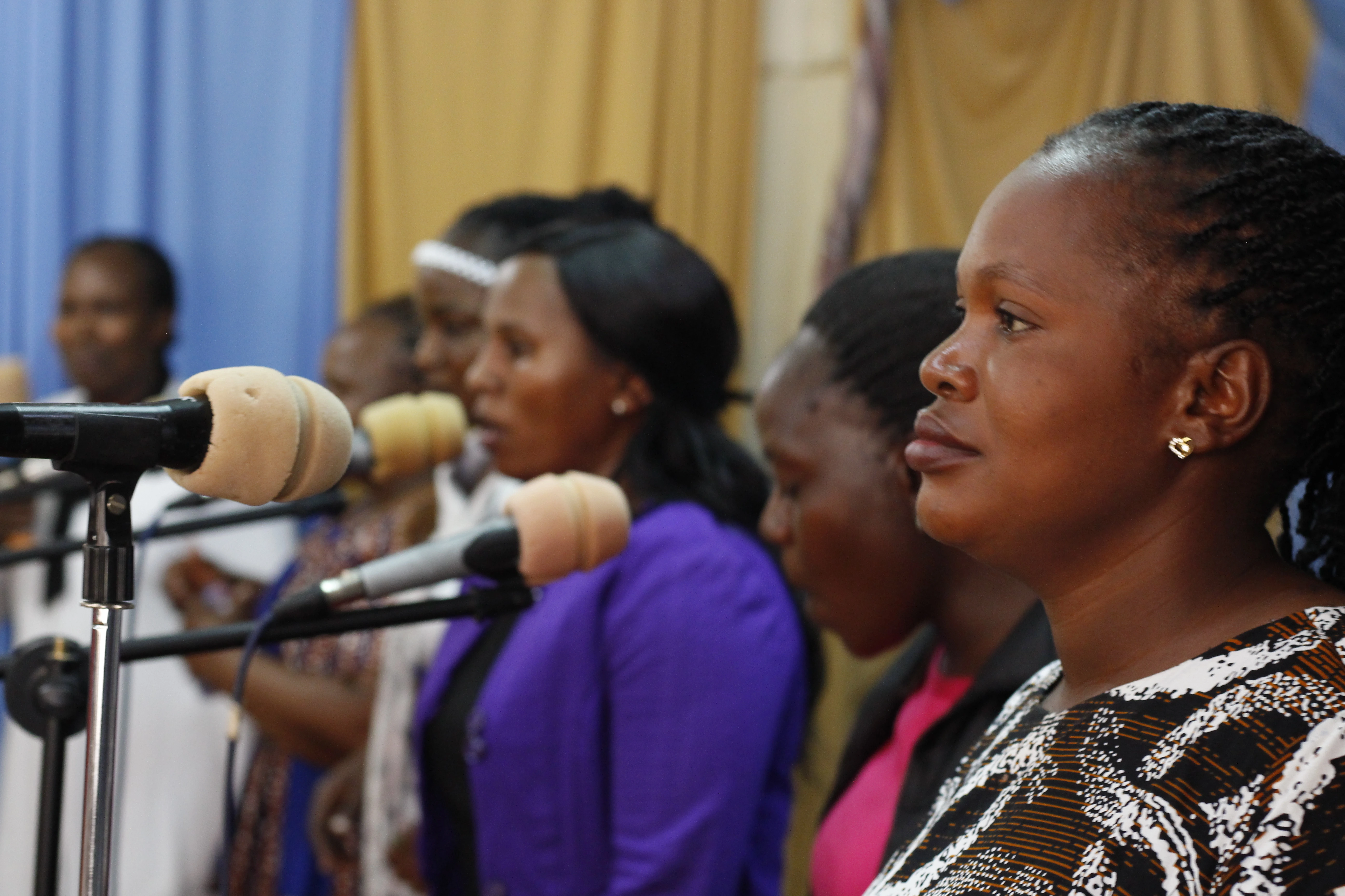 Church worship service